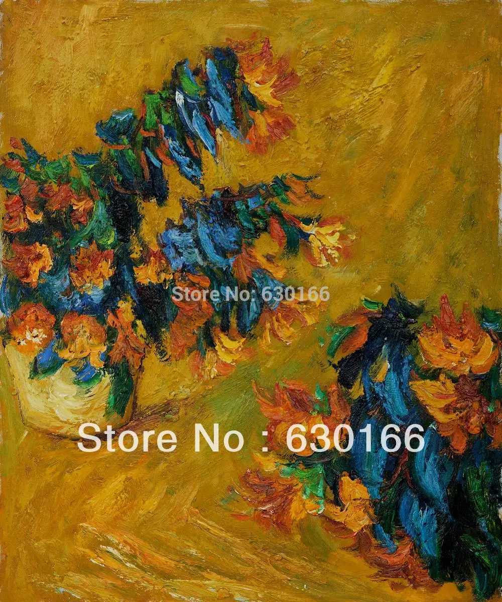 Pure Handmade Oil Painting Flowers - Red Azaleas in a Pot by Claude Monet Still Life Painting Kitchen
Pure Handmade Oil Painting Flowers - Red Azaleas in a Pot by Claude Monet Still Life Painting Kitchen