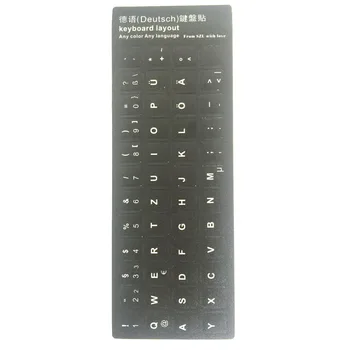 Germany Language Deutsch Keyboard Sticker Layout Button Letters Durable Alphabet for Universal Computer Keyboard Protective Film
Germany Language Deutsch Keyboard Sticker Layout Button Letters Durable Alphabet for Universal Computer Keyboard Protective Film
