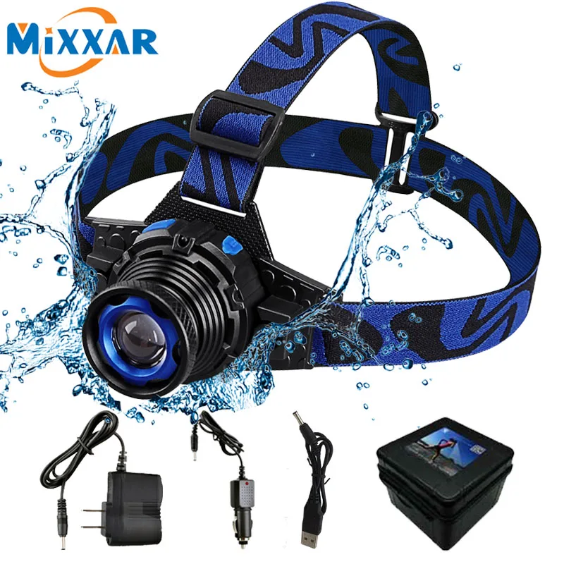 6000LM LED Headlamp Rechargeable Rotary zoom 3 modes Waterproof dropshipping headlight Camping Fishing Head Lamp Light
6000LM LED Headlamp Rechargeable Rotary zoom 3 modes Waterproof dropshipping headlight Camping Fishing Head Lamp Light