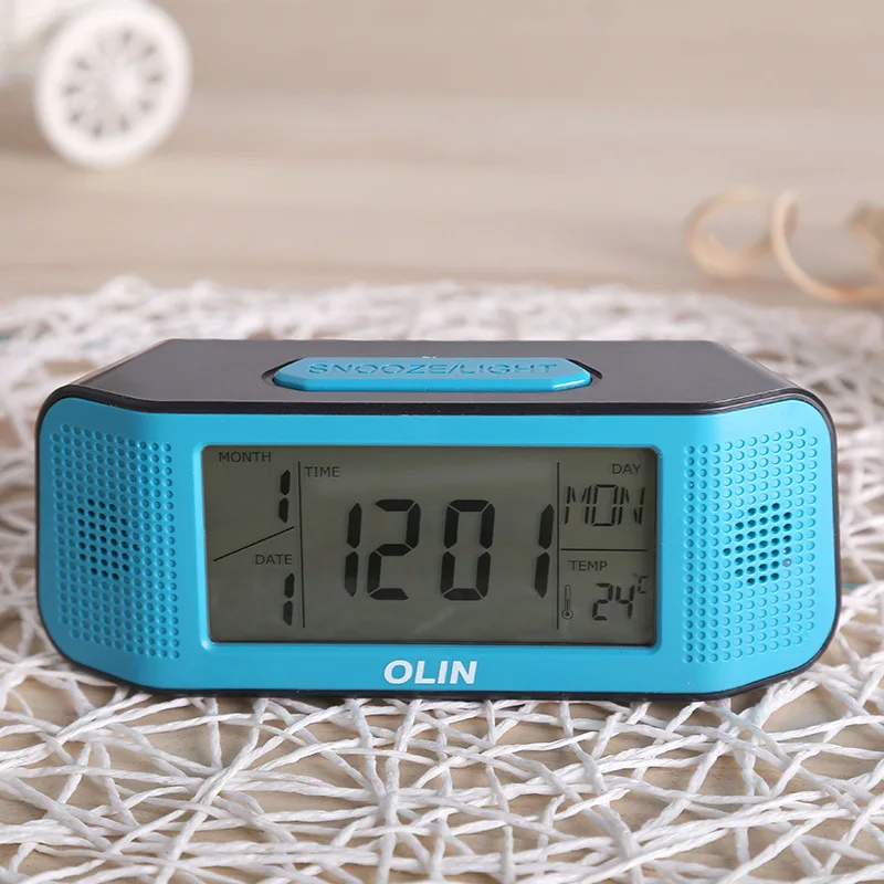 17.7*5.4*7.2cm Alarm Clock Creative Acoustic Control Sensing Alarm Clock Silent Led Snooze Luminous Digital Backlight Clock
17.7*5.4*7.2cm Alarm Clock Creative Acoustic Control Sensing Alarm Clock Silent Led Snooze Luminous Digital Backlight Clock