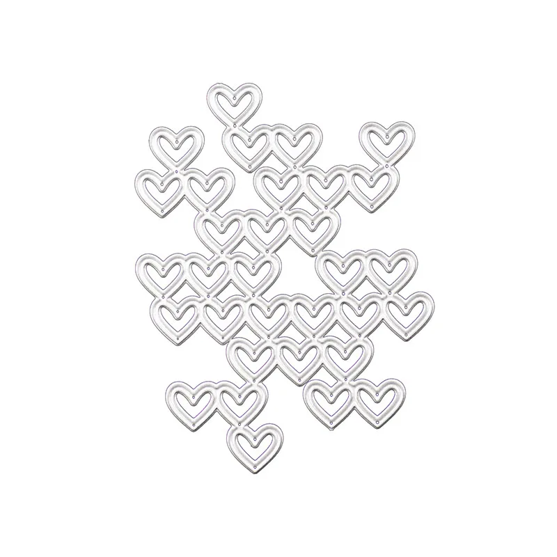 Heart Metal Cutting Dies Stencil template for DIY Decorative Scrcapbooking Crafts Die card making
Heart Metal Cutting Dies Stencil template for DIY Decorative Scrcapbooking Crafts Die card making