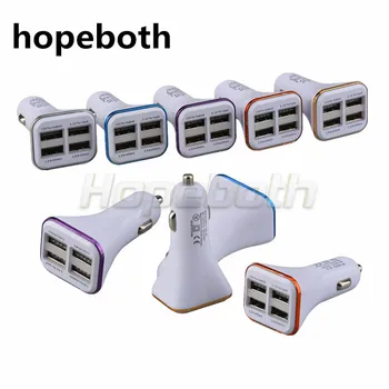 hopeboth New Style 4 Usb Car Charger Mini square 5v 4.1A usb 5 colors phone charger For Universal Cellphone
hopeboth New Style 4 Usb Car Charger Mini square 5v 4.1A usb 5 colors phone charger For Universal Cellphone