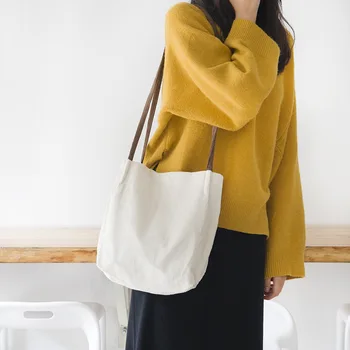 2019 New Fashion Women Shoulder Bags Vintage Casual Tote Student Canvas Shopping Bag Solid Wild Student Simple Crossbody Bags
2019 New Fashion Women Shoulder Bags Vintage Casual Tote Student Canvas Shopping Bag Solid Wild Student Simple Crossbody Bags