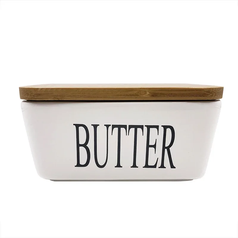 Quail Large Capacity Butter Sealing Box,Ceramic,White,with Wood Lid,Cheese Server Tray, Butter Dish
Quail Large Capacity Butter Sealing Box,Ceramic,White,with Wood Lid,Cheese Server Tray, Butter Dish