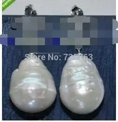 Free shipping shitou 00156 Baroque 16mm Huge Cultured pearl Earring
Free shipping shitou 00156 Baroque 16mm Huge Cultured pearl Earring