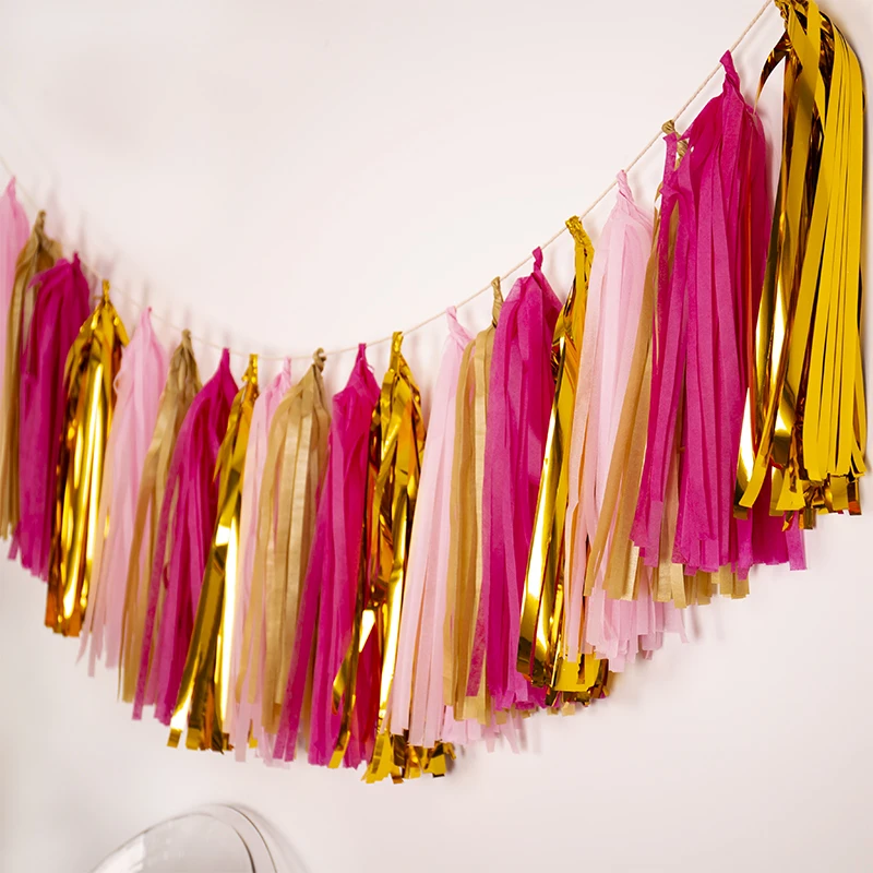 5pcs Tissue Tassels Balloon Banner for Baby Shower One Year Old Birthday party Decoration Favor Black Red White Pink Rose Gold
5pcs Tissue Tassels Balloon Banner for Baby Shower One Year Old Birthday party Decoration Favor Black Red White Pink Rose Gold