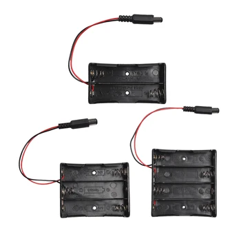1PCS 2 3 4 Slot 18650 Battery Holder Storage Box Case With DC 5.5x2.1mm Power Plug for 18650 Lithium Batteries Rechargeable
1PCS 2 3 4 Slot 18650 Battery Holder Storage Box Case With DC 5.5x2.1mm Power Plug for 18650 Lithium Batteries Rechargeable