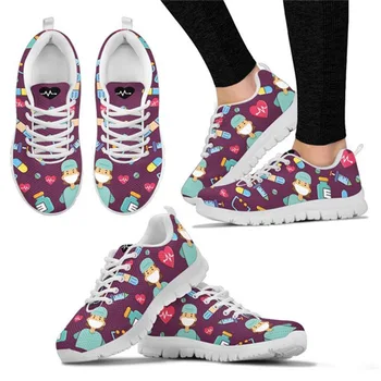 THIKIN Life Saver Nurses/Doctors Women's Shoes Fashion Trend Casual Breathable Mesh Air Sports Shoes For Girls Flats Sneakers
THIKIN Life Saver Nurses/Doctors Women's Shoes Fashion Trend Casual Breathable Mesh Air Sports Shoes For Girls Flats Sneakers