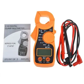 1 Set MT87 LCD Digital Clamp Multimeter Electronic Diagnostic-tool Voltage Tester AC/DC Transistor Meter Tool with 2 Test Cables
1 Set MT87 LCD Digital Clamp Multimeter Electronic Diagnostic-tool Voltage Tester AC/DC Transistor Meter Tool with 2 Test Cables