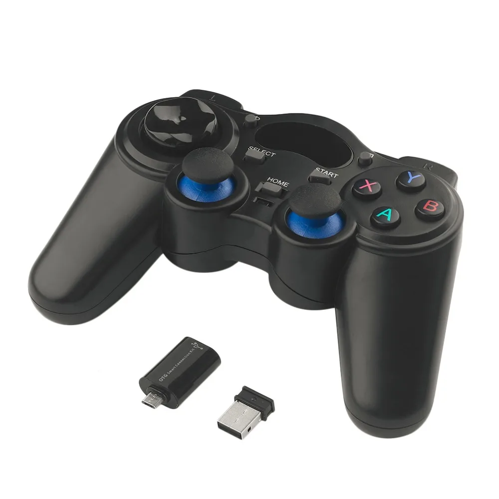 2.4GHz Wireless Game Pad Joypad Controller Handle Gamepad Joystick With OTG Converter For Windows 8/7/XP For Android 2.3
2.4GHz Wireless Game Pad Joypad Controller Handle Gamepad Joystick With OTG Converter For Windows 8/7/XP For Android 2.3
