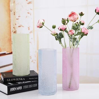 European Style Colorful Glass Vases Modern Furnishing Flower Pot Creative Tabletop Crafts Home Office Living Room Ornaments
European Style Colorful Glass Vases Modern Furnishing Flower Pot Creative Tabletop Crafts Home Office Living Room Ornaments