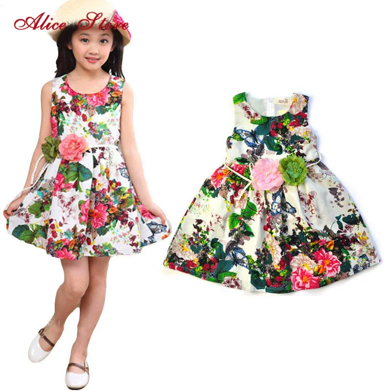 Summer Girl Dress Girl Printing Dress hemp dress girls floral dress with Flower Sleeveless Children Infant Clothing Casual Kid
Summer Girl Dress Girl Printing Dress hemp dress girls floral dress with Flower Sleeveless Children Infant Clothing Casual Kid