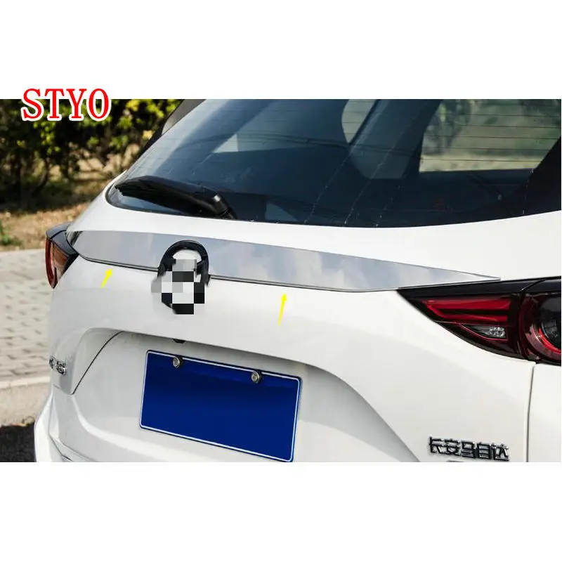 STYO Stainless Steel Rear Trunk Tailgate Door Tail bottom Lid Streamer Cover Trim For Mazda1 CX-5 CX5 2017 2018 2nd Gen
STYO Stainless Steel Rear Trunk Tailgate Door Tail bottom Lid Streamer Cover Trim For Mazda1 CX-5 CX5 2017 2018 2nd Gen
