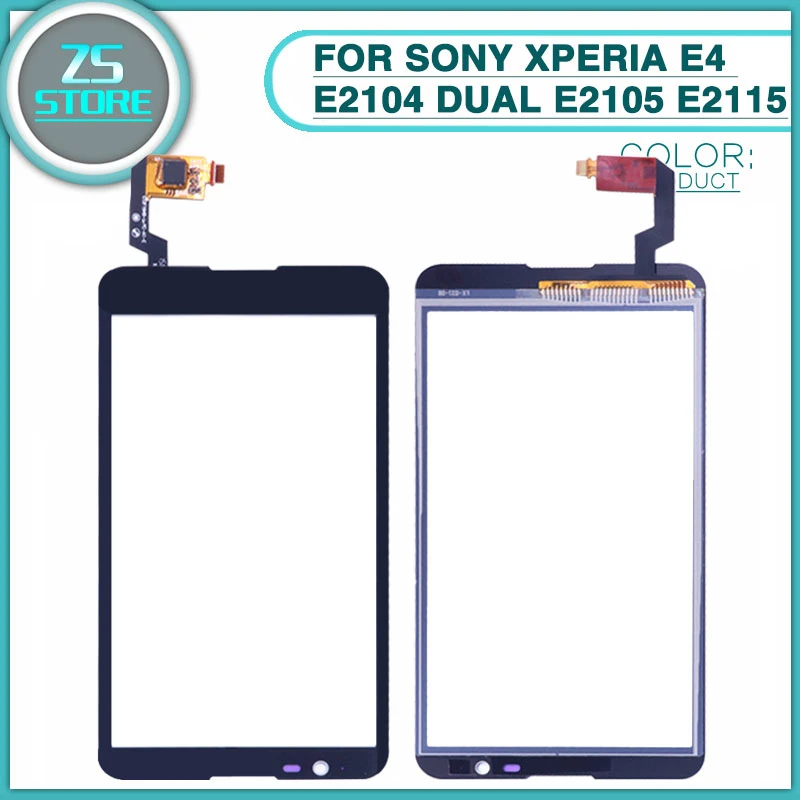 New TouchScreen For Sony Xperia E4 E2104 Dual E2105 E2115 E2124 Touch Screen panel Digitizer Front Glass lens
New TouchScreen For Sony Xperia E4 E2104 Dual E2105 E2115 E2124 Touch Screen panel Digitizer Front Glass lens