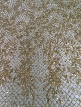 Newest Cyndi-10 african beaded tulle mesh fabric sparkly sequins lace fabric with glued glitter for party dress
Newest Cyndi-10 african beaded tulle mesh fabric sparkly sequins lace fabric with glued glitter for party dress