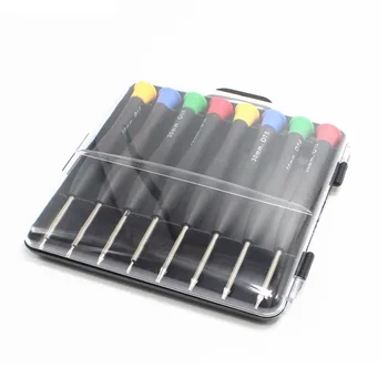 8pcs Precision Watch Repair Screwdriver Set Hex T3/T4/T5/T6 Cross 1.2/1.5 Torx 0.8/1.8 Screw Driver Sets Bits
8pcs Precision Watch Repair Screwdriver Set Hex T3/T4/T5/T6 Cross 1.2/1.5 Torx 0.8/1.8 Screw Driver Sets Bits