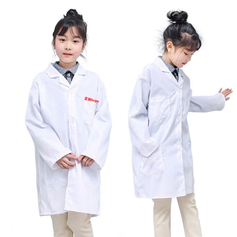 Children White Lab Coat Medical Laboratory Kids Boys Girls Warehouse Doctor Work Wear Hospital Technician Uniform Clothes
Children White Lab Coat Medical Laboratory Kids Boys Girls Warehouse Doctor Work Wear Hospital Technician Uniform Clothes