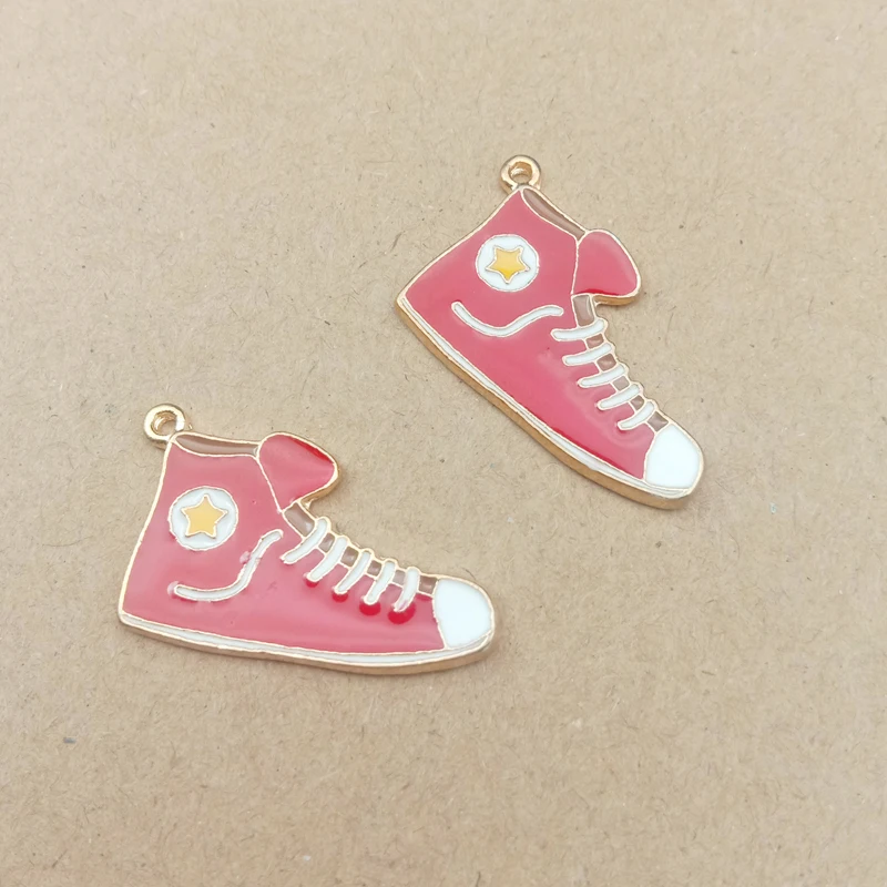 10pcs 17x30mm enamel shoes charm for jewelry making and crafting fashion earring charm bracelet charms jewelry findings
10pcs 17x30mm enamel shoes charm for jewelry making and crafting fashion earring charm bracelet charms jewelry findings