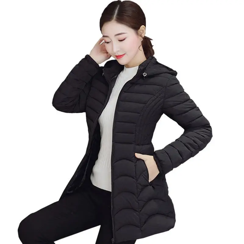 Plus Size 6XL New Hooded Thin Down Cotton Coat Women Chaqueta Mujer Solid Outerwear Long Winter Jacket Women Cotton Parkas C4772
Plus Size 6XL New Hooded Thin Down Cotton Coat Women Chaqueta Mujer Solid Outerwear Long Winter Jacket Women Cotton Parkas C4772
