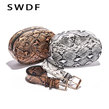 SWDF Belt Bag Waist Bag Round Fanny Pack Women Luxury Brand Leather Handbag Snake 2020 Summer High Quality Drop Shipping
SWDF Belt Bag Waist Bag Round Fanny Pack Women Luxury Brand Leather Handbag Snake 2020 Summer High Quality Drop Shipping