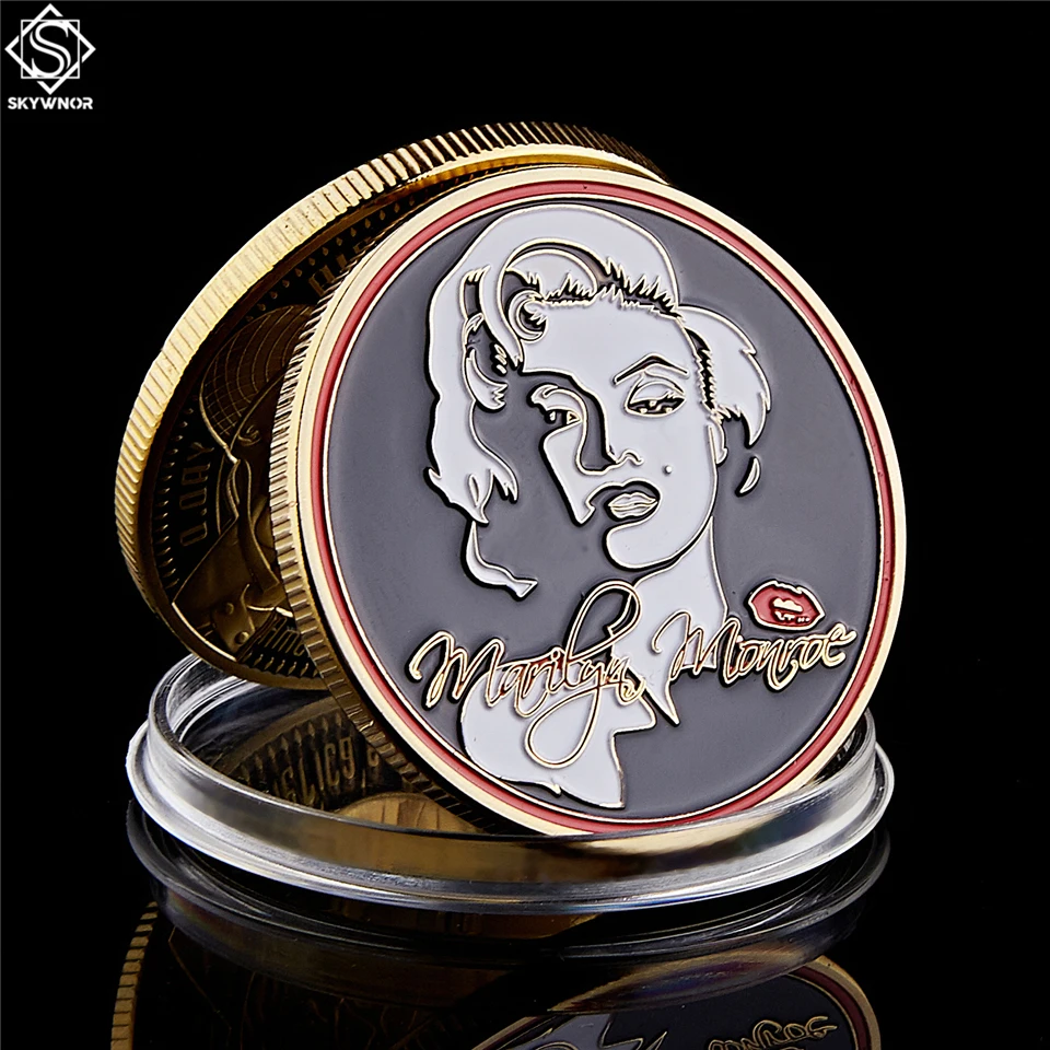 1962 USA Super Star Marilyn Monroe Sexy Commemorative Gold Plated Token Coin Collection Gifts
1962 USA Super Star Marilyn Monroe Sexy Commemorative Gold Plated Token Coin Collection Gifts