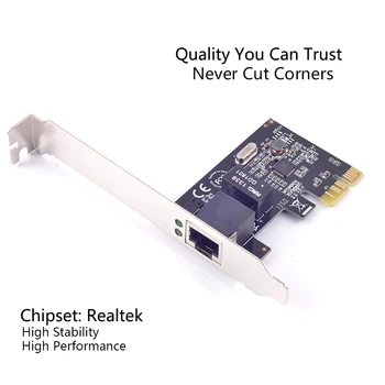 Gigabit Ethernet PCI Express Network Card for Desktop
Gigabit Ethernet PCI Express Network Card for Desktop