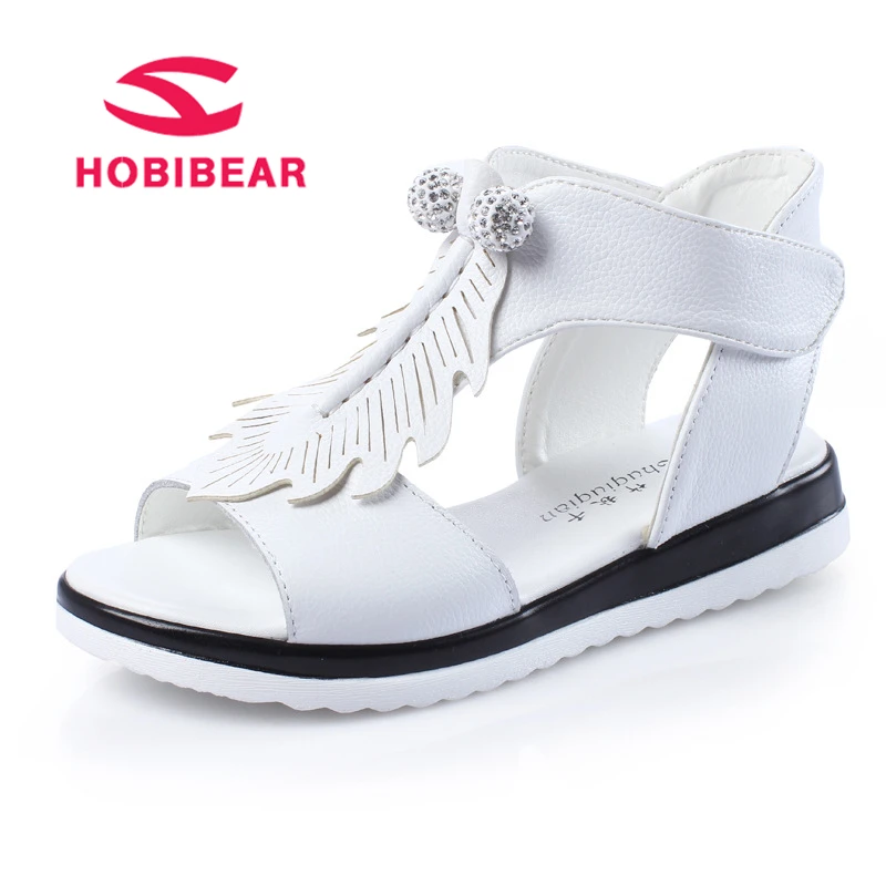 HOBIBEAR Genuine Leather Summer Girls Sandals For Kids Beach Shoes Children Sandals Princess Shoes High-Toe Sandal Party Wedding
HOBIBEAR Genuine Leather Summer Girls Sandals For Kids Beach Shoes Children Sandals Princess Shoes High-Toe Sandal Party Wedding