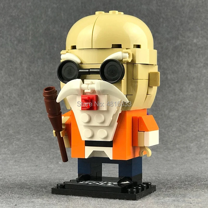 Anime Auction Figures BrickHeadz Series Master roshi building blocks Kids toys for boy gifts compatible legoeinglys dragon ball
Anime Auction Figures BrickHeadz Series Master roshi building blocks Kids toys for boy gifts compatible legoeinglys dragon ball