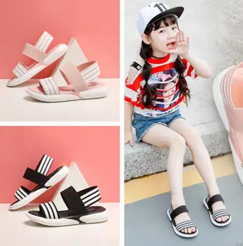 2019 new children's casual sandals non-slip soft bottom shoes tide wild stripes stitching baby elastic beach shoes
2019 new children's casual sandals non-slip soft bottom shoes tide wild stripes stitching baby elastic beach shoes