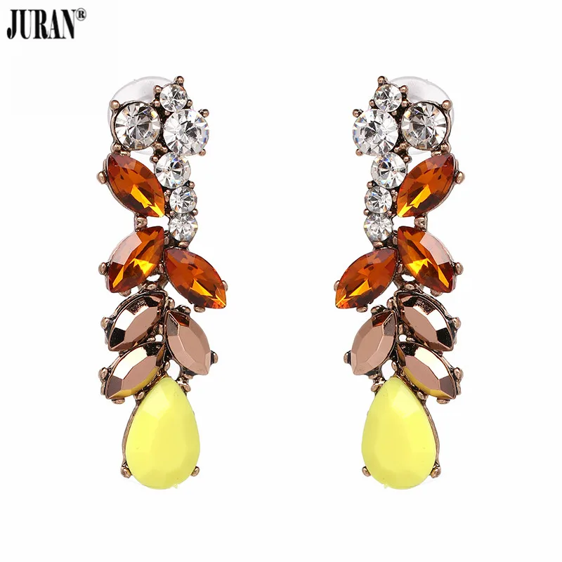 JURAN Fashion Women Stylish Drop Earrings Multi Color Charm Shiny Long Crystal Earrings Women Girl Jewelry Pendante Femme
JURAN Fashion Women Stylish Drop Earrings Multi Color Charm Shiny Long Crystal Earrings Women Girl Jewelry Pendante Femme