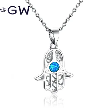 New Arrived Fashion Jewelry 925 Sterling Silver All Is Well Hamsa Fatima Hand Lucky Necklace Pendant For Women Girl
New Arrived Fashion Jewelry 925 Sterling Silver All Is Well Hamsa Fatima Hand Lucky Necklace Pendant For Women Girl