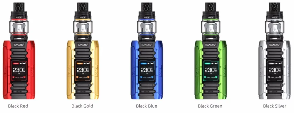 Electronic Cigarette Vape SMOK E-PRIV KIT Vaporizador 230W Box Mod With V12 Prince Tank Cigarro Eletronico Vaporizador S8068