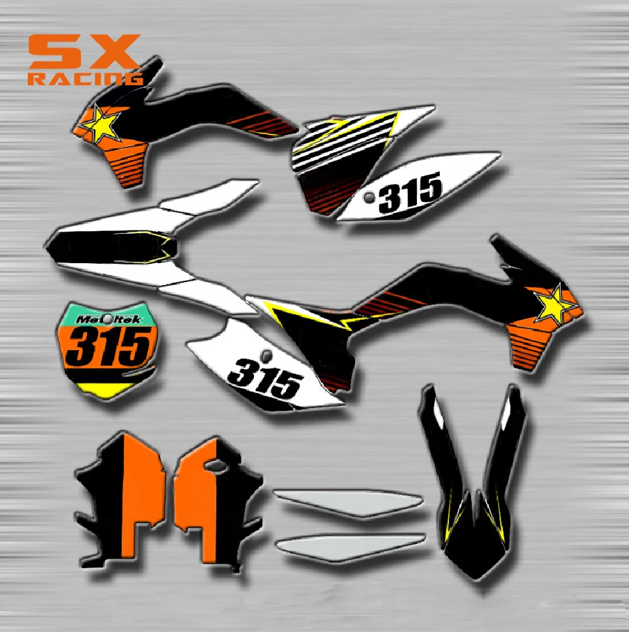 Motorcycle Decals Customize Pattern Custom Made Stickers Set For KTM SX SXF SXS SMR EXC EXCF XC XCF XCW XCFW MX EGS Dirt Bike
Motorcycle Decals Customize Pattern Custom Made Stickers Set For KTM SX SXF SXS SMR EXC EXCF XC XCF XCW XCFW MX EGS Dirt Bike