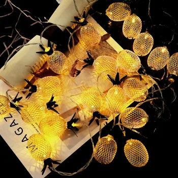 10/20 LED Pineapple Holiday String Light Battery Powered LED Light For Christmas Bedroom Party Wedding Decoration Light
10/20 LED Pineapple Holiday String Light Battery Powered LED Light For Christmas Bedroom Party Wedding Decoration Light