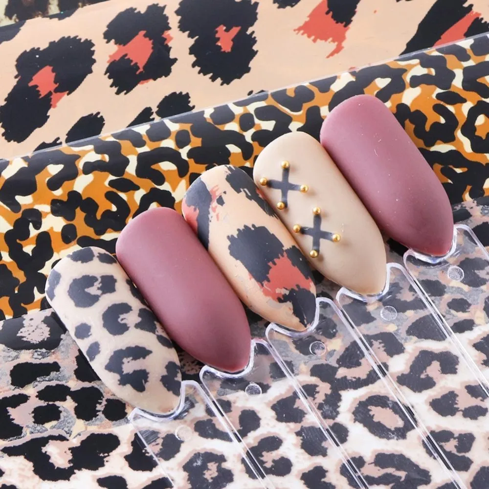 4pcs Leopard Print Stickers On Nails Foils Starry Sky Wraps Transfer Decals Polishing Sliders Nails Accessories Wrap Tools
4pcs Leopard Print Stickers On Nails Foils Starry Sky Wraps Transfer Decals Polishing Sliders Nails Accessories Wrap Tools