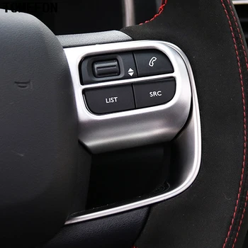 TOMEFON 2pcs For Citroen Aircross C5 SUV Hatchback Steering Wheel Decoration Trim ABS Chrome Carbon Fiber Paint
TOMEFON 2pcs For Citroen Aircross C5 SUV Hatchback Steering Wheel Decoration Trim ABS Chrome Carbon Fiber Paint