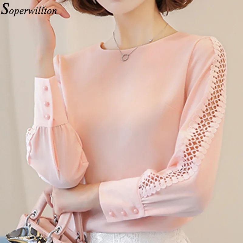 2019 New Women Blouses Shirt Hollow Out Lace Blouse Tops For Shirt Geometry Casual For Work Blusas White Pink 9/10 Sleeve G29
2019 New Women Blouses Shirt Hollow Out Lace Blouse Tops For Shirt Geometry Casual For Work Blusas White Pink 9/10 Sleeve G29