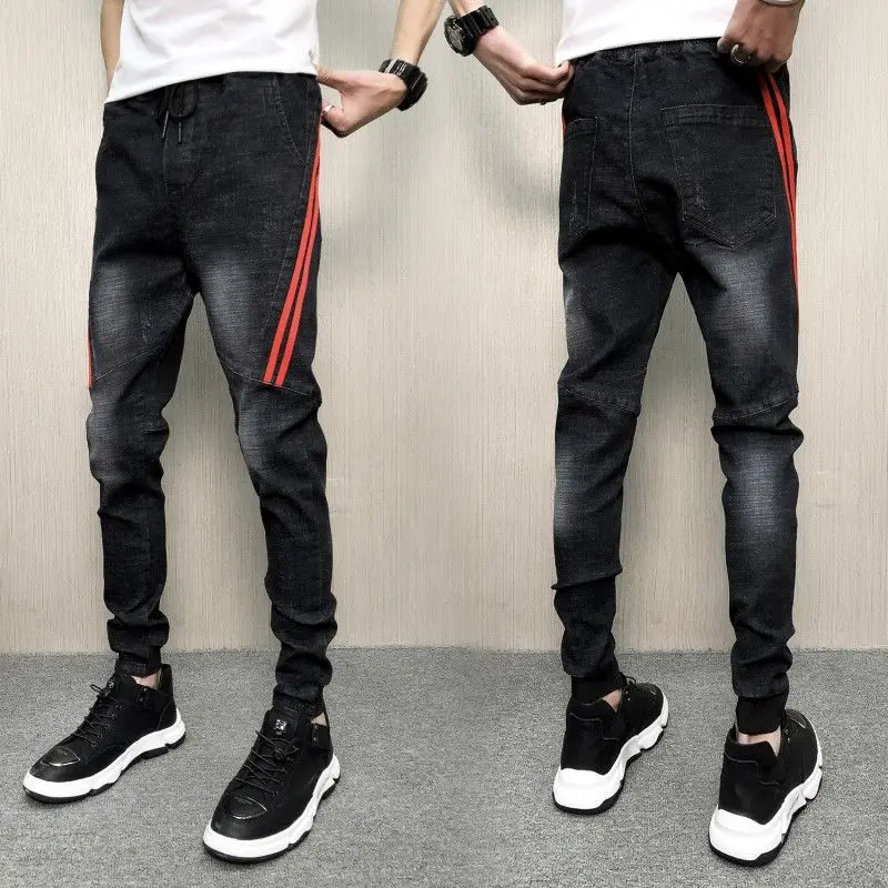 New stretch jeans, men's and Korean versions body trim leggings social spirits boys pants students leggings jeans men
New stretch jeans, men's and Korean versions body trim leggings social spirits boys pants students leggings jeans men