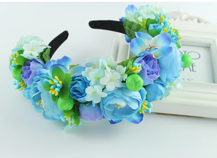 Purple yellow Flower Garland Floral Bride Headband Hairband Wedding Party Prom Festival Decor Princess Floral Wreath Headpiece
Purple yellow Flower Garland Floral Bride Headband Hairband Wedding Party Prom Festival Decor Princess Floral Wreath Headpiece