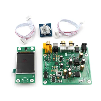 ES9038 Q2M DAC DSD Decoder IIS DSD 384KHz Coaxial Fiber DOP For hifi amplifier audio / OLED display Potentiometer
ES9038 Q2M DAC DSD Decoder IIS DSD 384KHz Coaxial Fiber DOP For hifi amplifier audio / OLED display Potentiometer