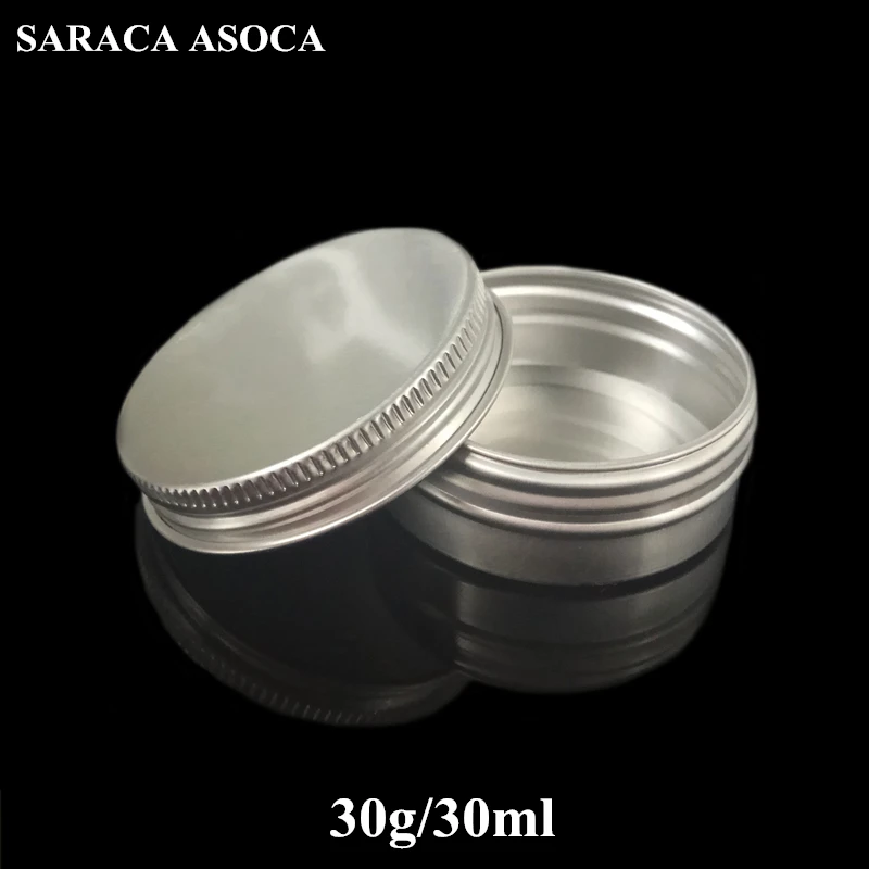 30ml Empty Refillable Aluminum Jars 30g Silver Metal Tin Cosmetic Containers Crafts Packaging Cosmetic Small Aluminum Box 100PCS
30ml Empty Refillable Aluminum Jars 30g Silver Metal Tin Cosmetic Containers Crafts Packaging Cosmetic Small Aluminum Box 100PCS