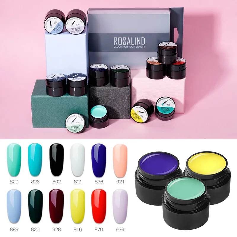 ROSALIND Gel Nail Polish Set 12PCS/Set Painting Spider Shiny Gel Manicure Set Stamping acrylic Nail Kit Varnish All For Manicure
ROSALIND Gel Nail Polish Set 12PCS/Set Painting Spider Shiny Gel Manicure Set Stamping acrylic Nail Kit Varnish All For Manicure