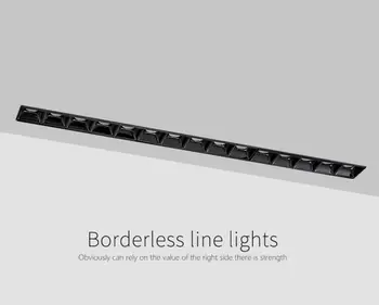 6X Frameless Line Light 85-265V Bar Creative Linear Strip Living Room Corridor Light LED Ceiling Lamp LED Downlights 5W 10W 15W
6X Frameless Line Light 85-265V Bar Creative Linear Strip Living Room Corridor Light LED Ceiling Lamp LED Downlights 5W 10W 15W