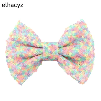 10pcs/lot 2020 New 4'' Rainbow Glitter Messy Sequin Hair Bow for Girls Hair Clips Headwear Kids Hairgrips DIY Hair Accessories
10pcs/lot 2020 New 4'' Rainbow Glitter Messy Sequin Hair Bow for Girls Hair Clips Headwear Kids Hairgrips DIY Hair Accessories