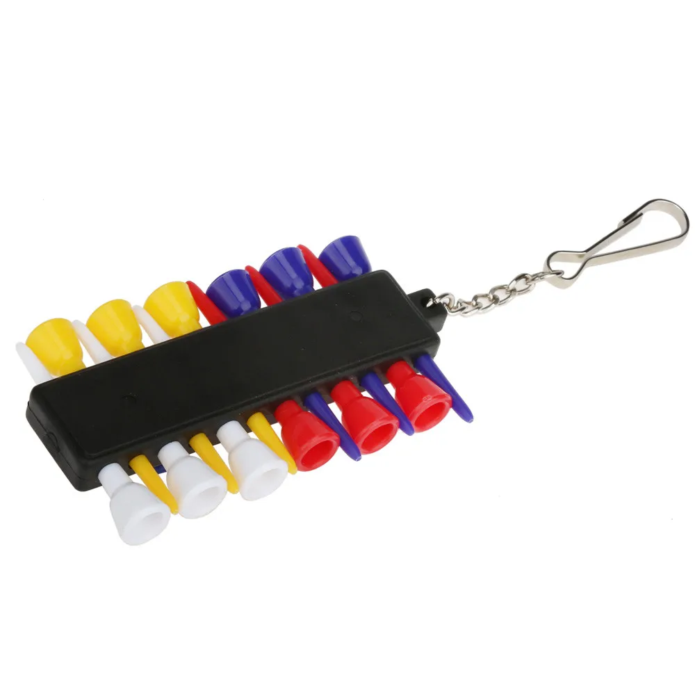 Plastic Golf Tee Holder Carrier With 12 Golf Tees And 3 Plastic Ball Markers Practice Training Golfer FREE shipping
Plastic Golf Tee Holder Carrier With 12 Golf Tees And 3 Plastic Ball Markers Practice Training Golfer FREE shipping