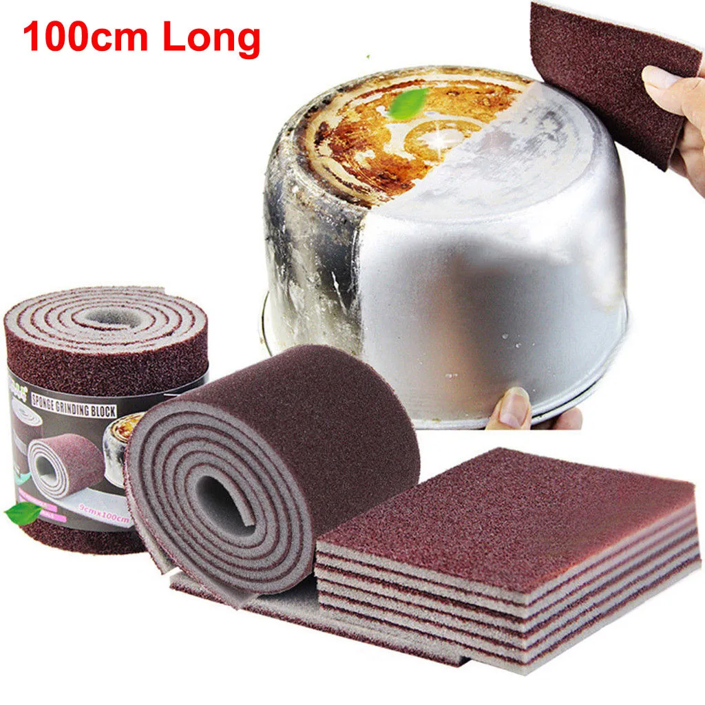 2PC Sponge Scrubbing Pan Rub Emery Magic Wipe Clean Home Kitchen Remove Rust Decontaminate Brush Creative Dishes Wash Pot Sponge
2PC Sponge Scrubbing Pan Rub Emery Magic Wipe Clean Home Kitchen Remove Rust Decontaminate Brush Creative Dishes Wash Pot Sponge
