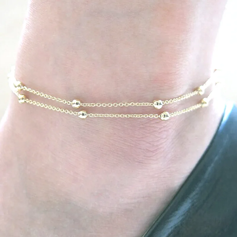 Barefoot Beach Double Chain Link Tassel Foot Bracelet Anklet Jewelry Toe Anklet Cheville Women Tornozeleira Ankle Bracelets
Barefoot Beach Double Chain Link Tassel Foot Bracelet Anklet Jewelry Toe Anklet Cheville Women Tornozeleira Ankle Bracelets