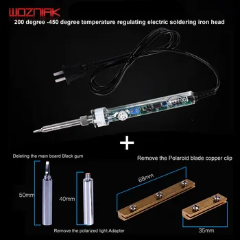 Adjustable Temperature Electric Iron Mobile Phone LCD screen OCA Glue Polarizing Shoveling Knife Repair Glue Removing Tool
Adjustable Temperature Electric Iron Mobile Phone LCD screen OCA Glue Polarizing Shoveling Knife Repair Glue Removing Tool