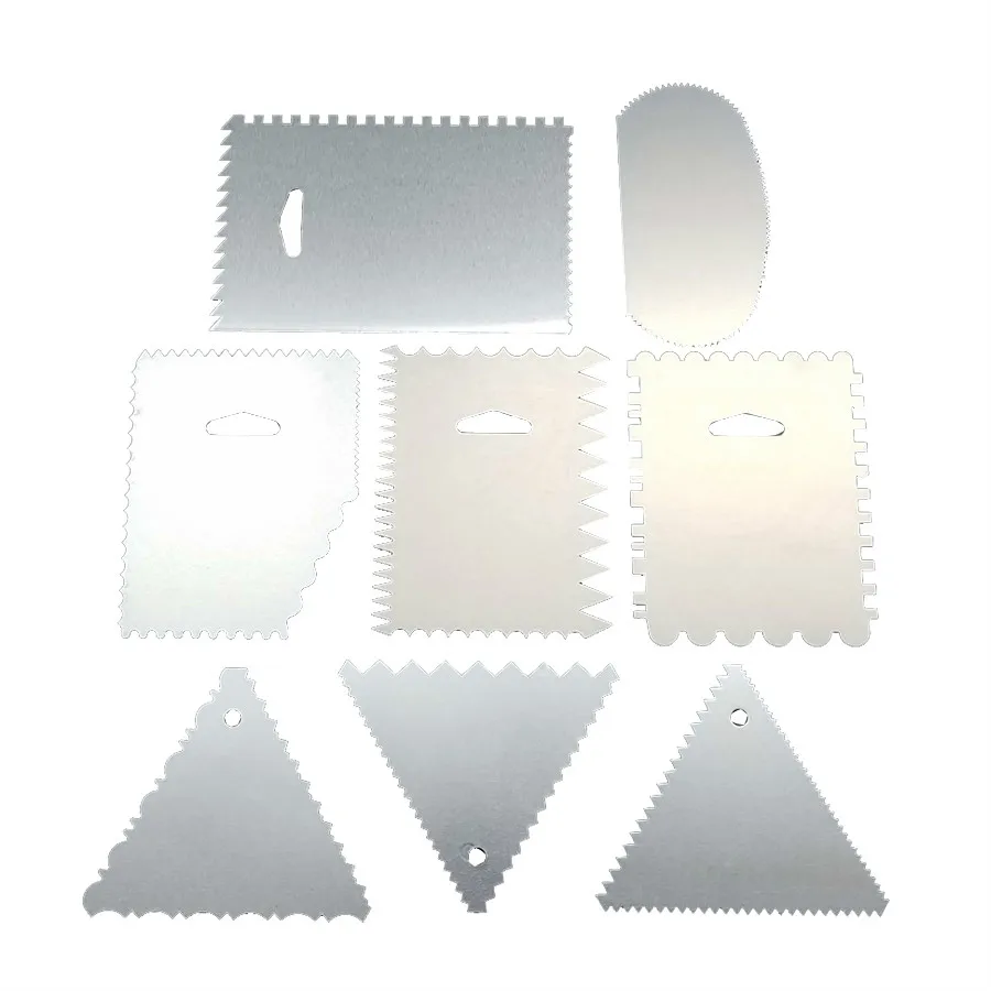 Stainless Steel Pizza Dough Scraper Cutter Baking Pastry Spatulas Fondant Cake Decoration Tools Plain Smooth Jagged Edge Cutters
Stainless Steel Pizza Dough Scraper Cutter Baking Pastry Spatulas Fondant Cake Decoration Tools Plain Smooth Jagged Edge Cutters