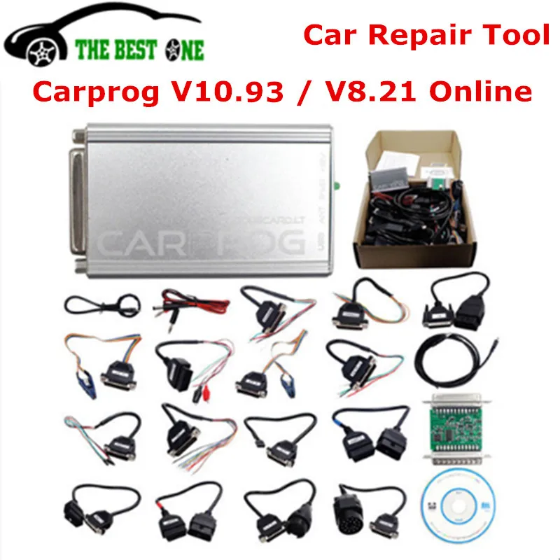 Online Carprog V8.21 +Keygen Full Adapter Car Prog V10.93/V10.05/8.21 For Airbag/Radio/Dash/IMMO/ECU Programmer Auto Repair Tool
Online Carprog V8.21 +Keygen Full Adapter Car Prog V10.93/V10.05/8.21 For Airbag/Radio/Dash/IMMO/ECU Programmer Auto Repair Tool